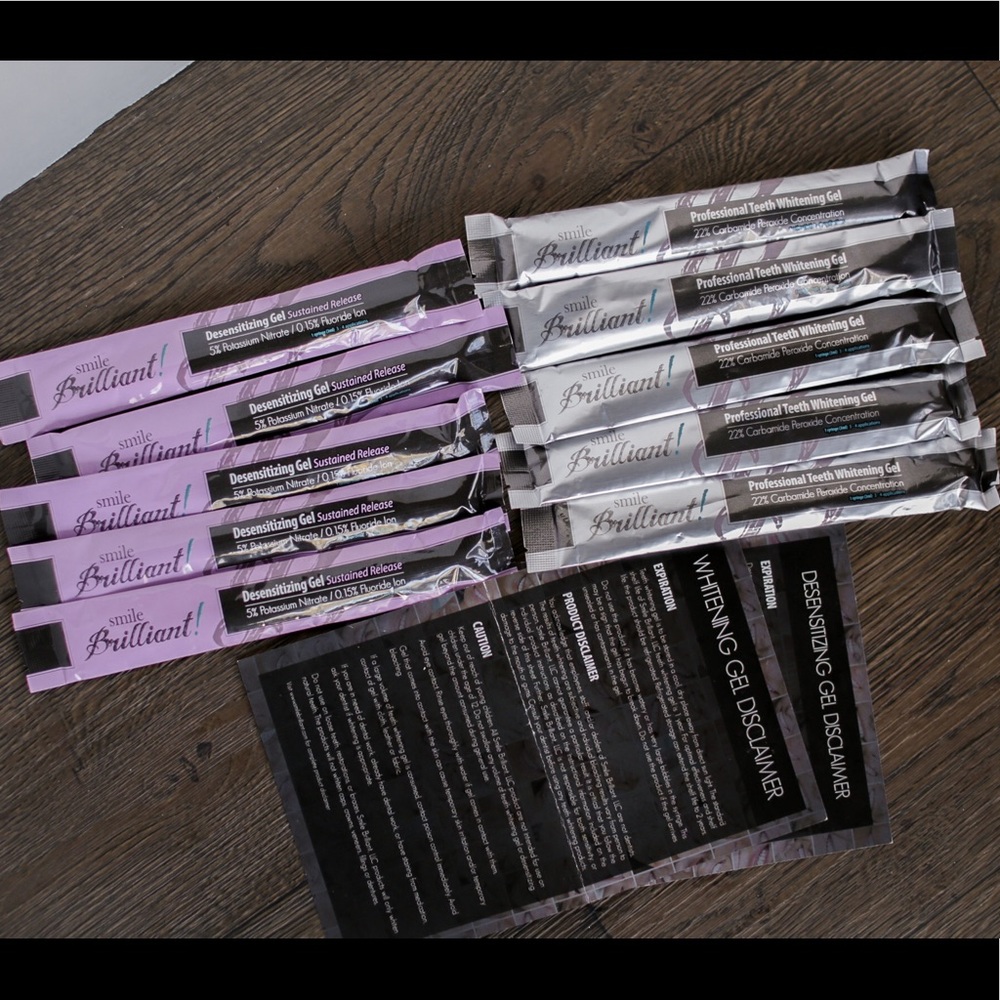5 Smile Brilliant Teeth Whitening Kits 🦋🌸